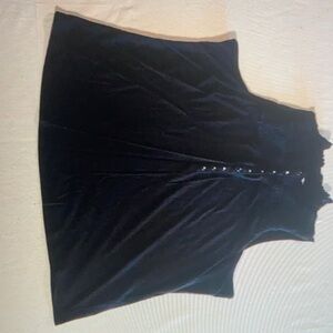 Maurices Buttoned sleeveless Black Top women’s